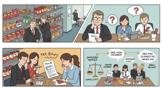 The Future of Free Office Food: Tax Law Changes Threaten Workplace Perks